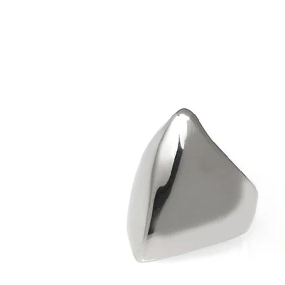 Anuja Tolia Vader Ring Silver Sterling Silver Overlay 22 Karat Plating Size 7 - Picture 2 of 5